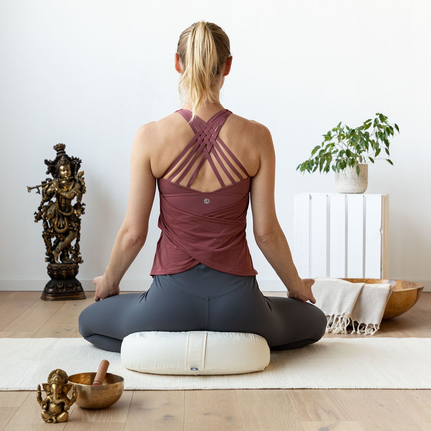 bodhi Yoga Rug, natur, Baumwolle