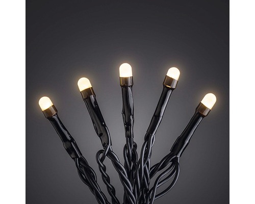 Konstsmide lichtsnoer, 12,64 m + 10 m aansluitdraad, 80 LED's, amberkleurige lichtkleur
