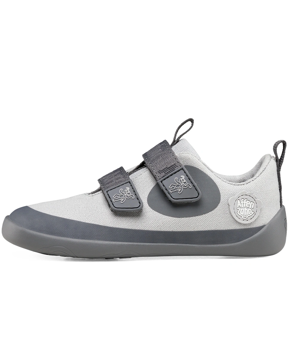 Klett-Halbschuhe LUCKY DOG in grau