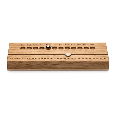 Ewiger Kalender Eiche und Ahorn