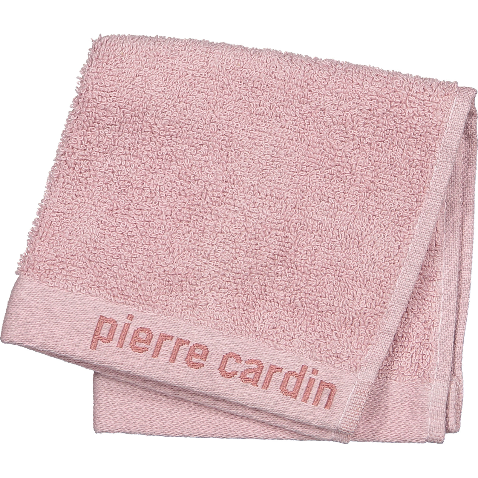 Pierre Cardin 30x30 Frottée Waschlappen, diverse Farben rosa