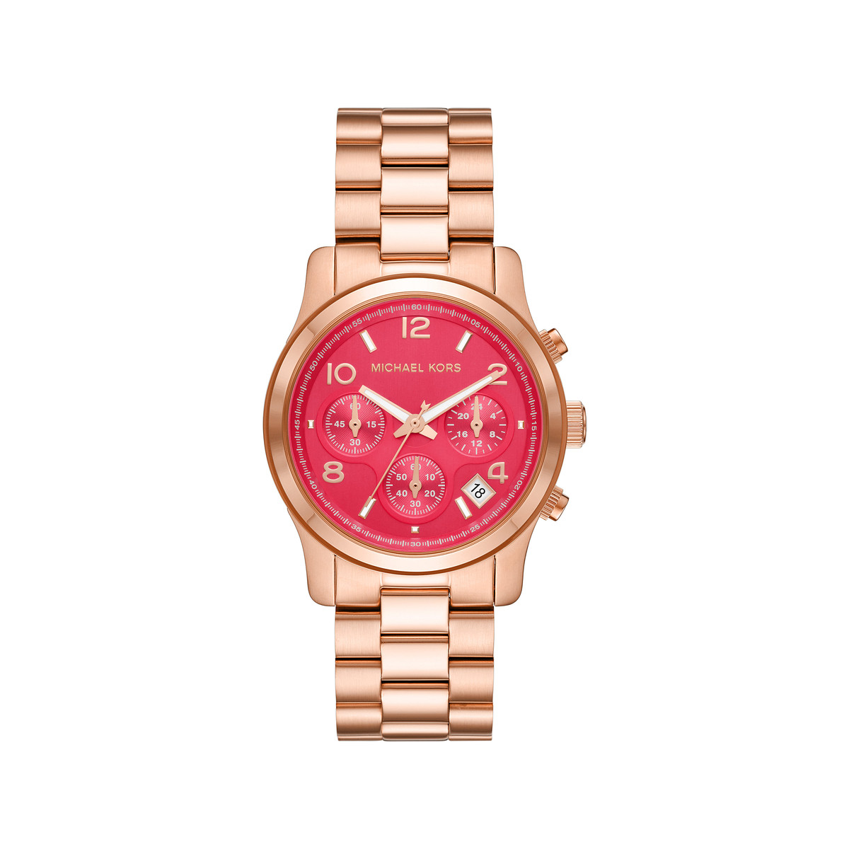 Montre MICHAEL KORS Runway femme  doré rose