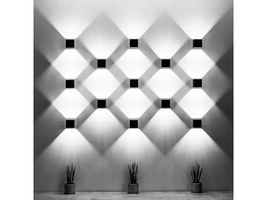 Sollux QUAD 1 Applique Murale Light Up Down Blanc, G9