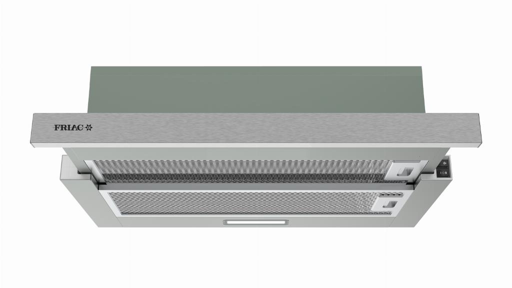 Friac Telescopische dampkap 60cm Inox TD6000IX
