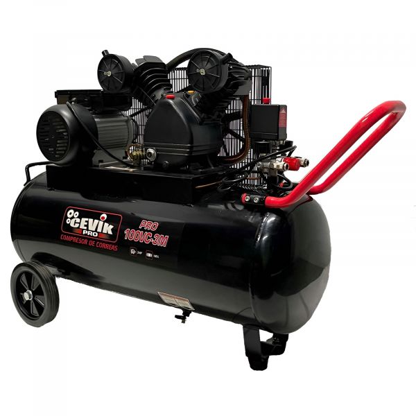 Cevik Compressor Correias 100L 3Hp - CA-PRO100VC-3M