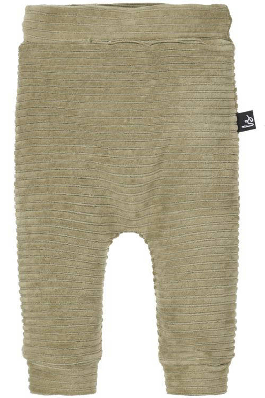 Babystyling baby regular fit broek kaki