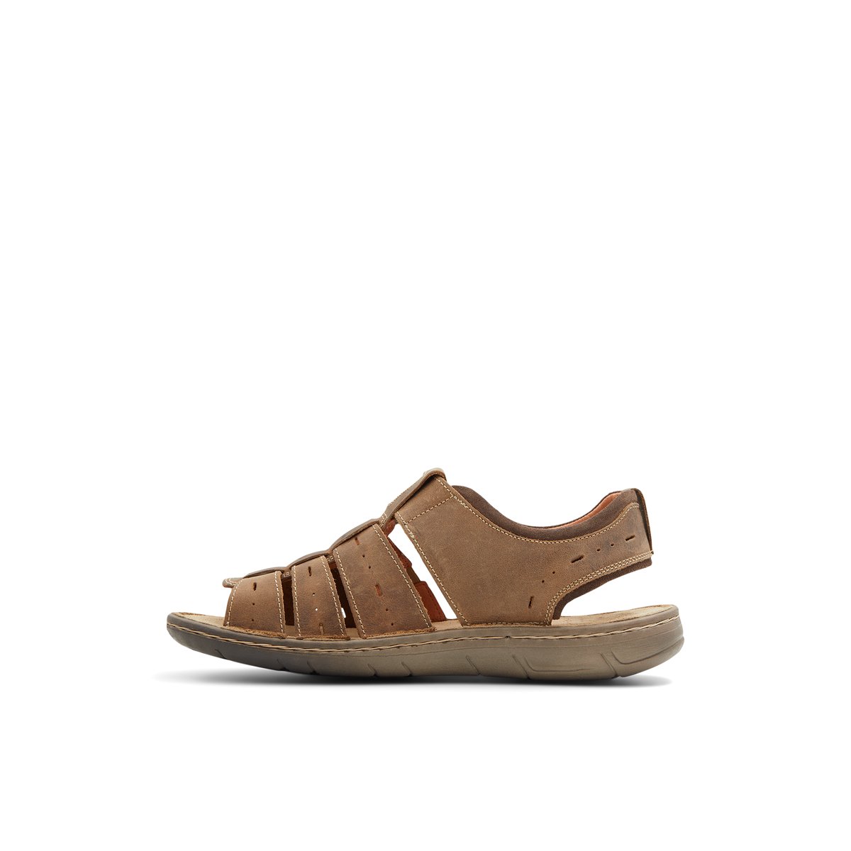 SOFT WALK-Toesen-Sandales à lanières - Talon plat - Beige