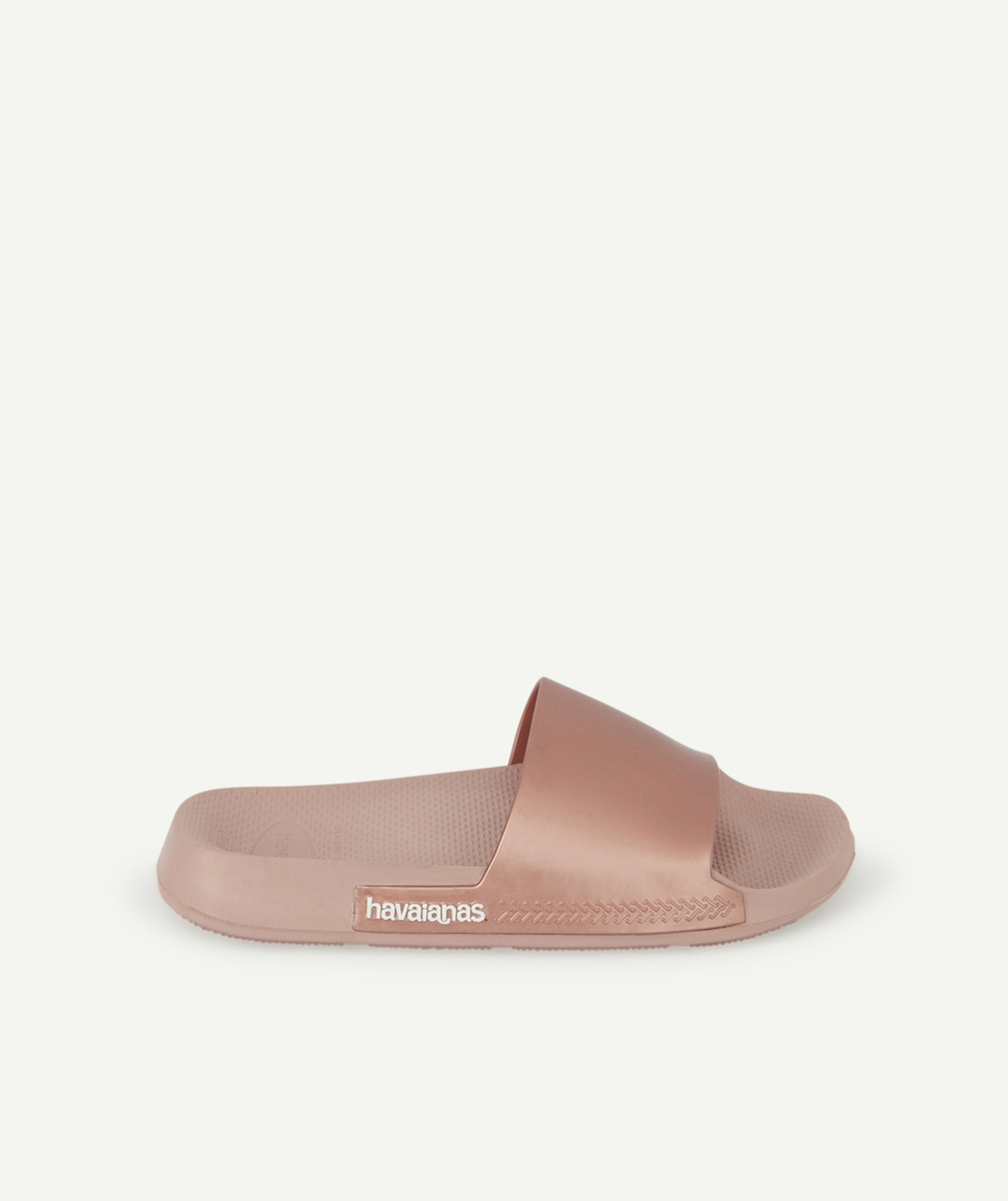 HAVAIANASCLAQUETTES FILLE ROSE MÉTALLISÉ