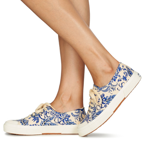 Superga - 2294-COTFANW - Beige / Bleu