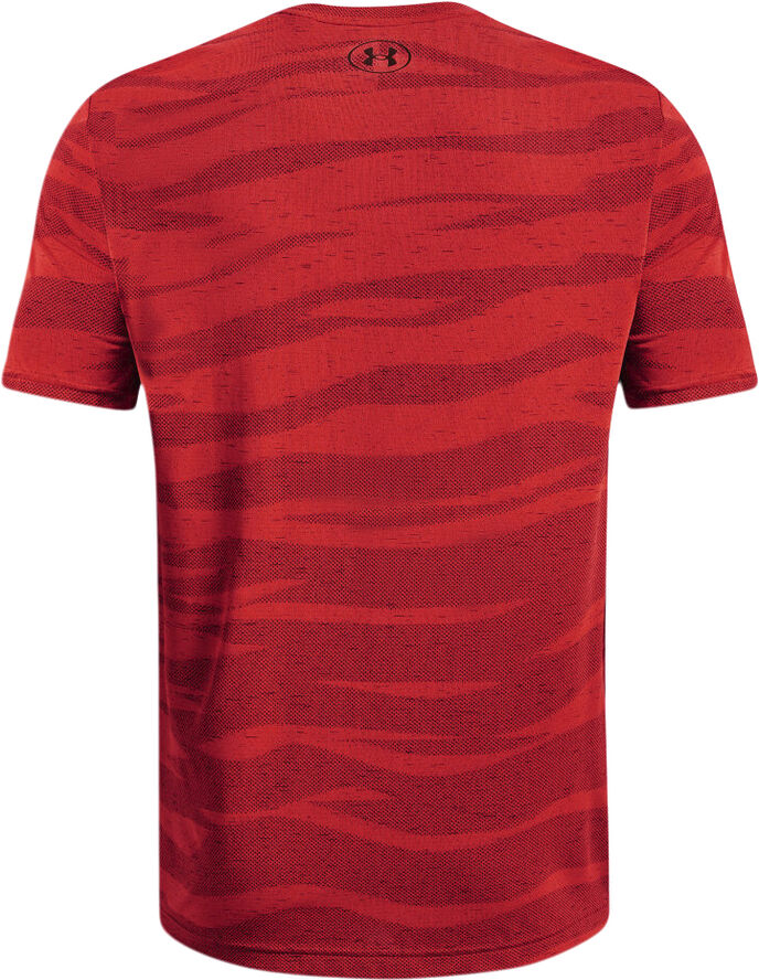 Under Armour Seamless Wave T Shirt Rød