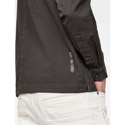 G-Star Raw - D16250 9669 MULTIPOCKET STRAIGHT SHIRT-976 RAVEN Gris