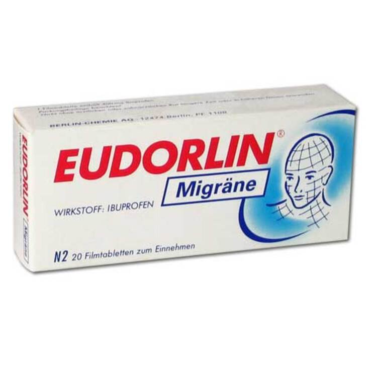 Eudorlin Migräne Filmtabletten, 20 St