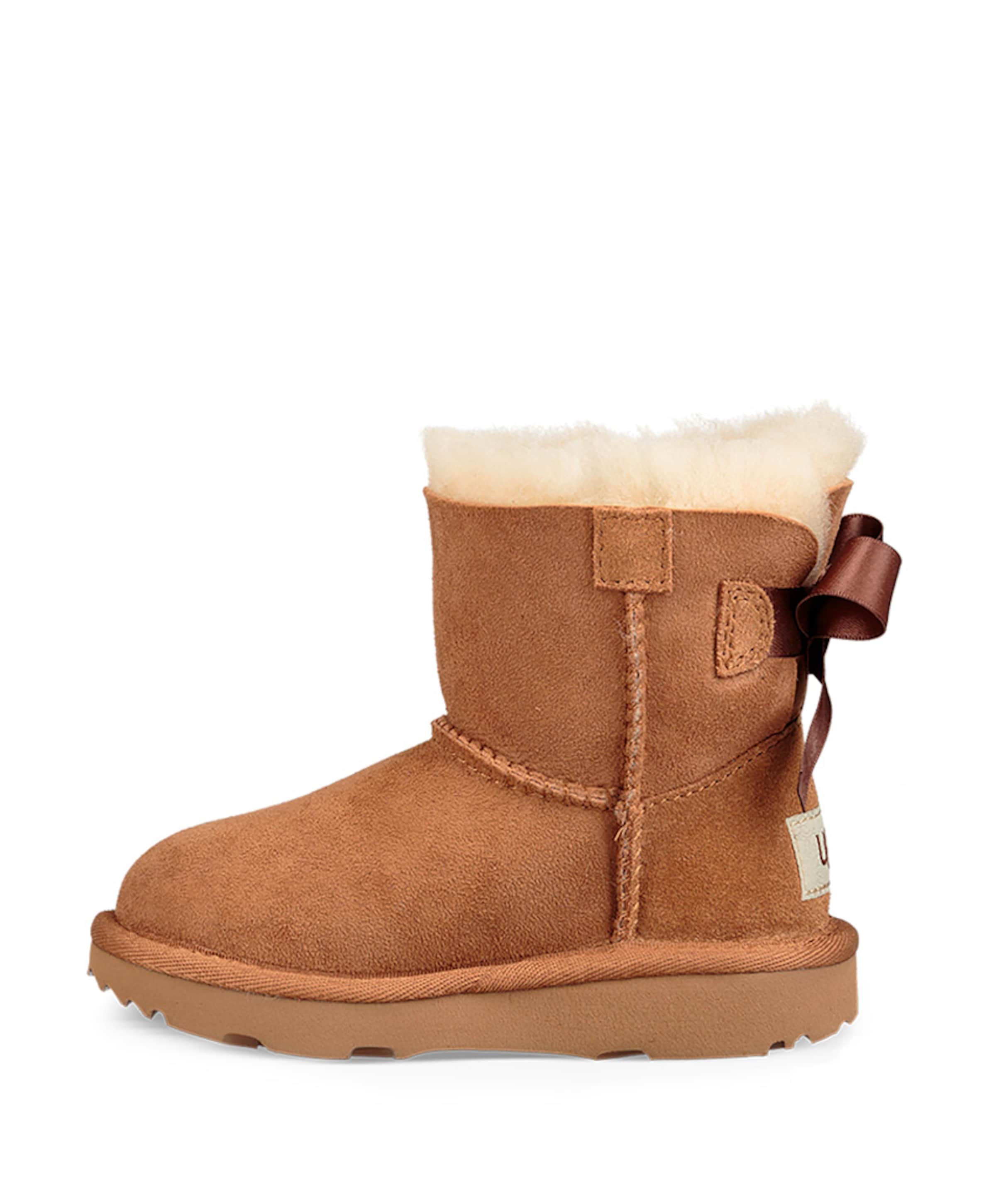 Ugg T MINI BAILEY BOW II meisjes enkellaarzen bruin