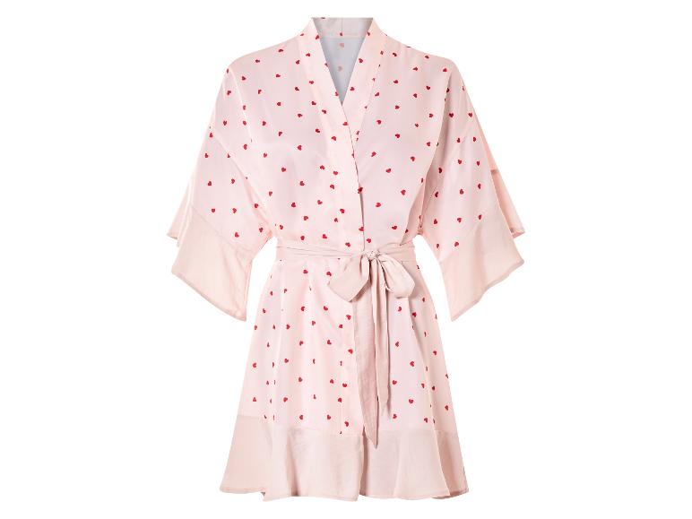Satijnen dames kimono