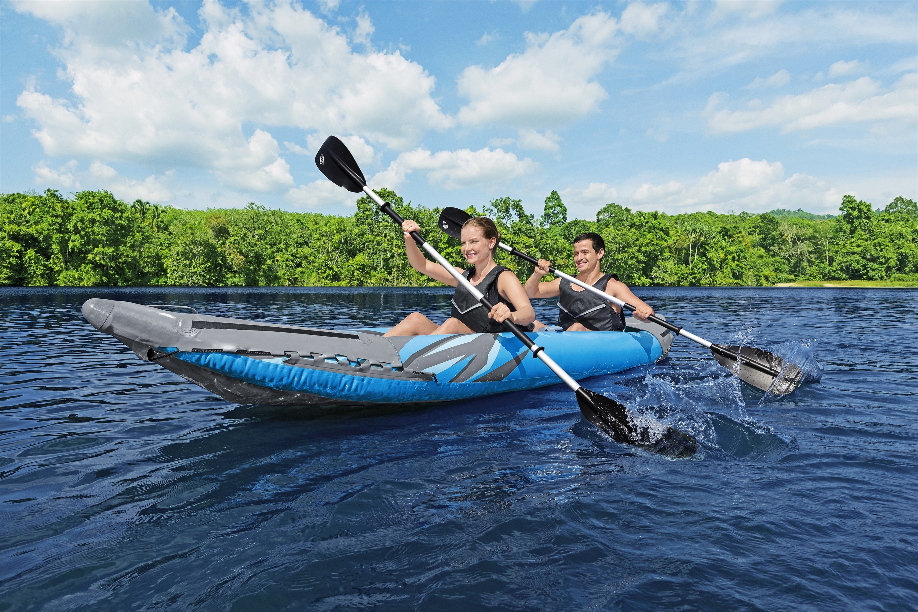 Bestway Doppel-Kajak SURGE ELITE X2 382 cm