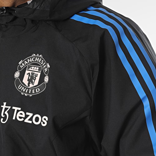 Veste Zippée Capuche MUFC HT4288 Noir