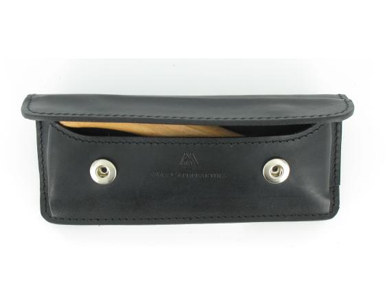 Etui Cuir Tendance 13 cm Noir Etui cuir par Capdebarthes
