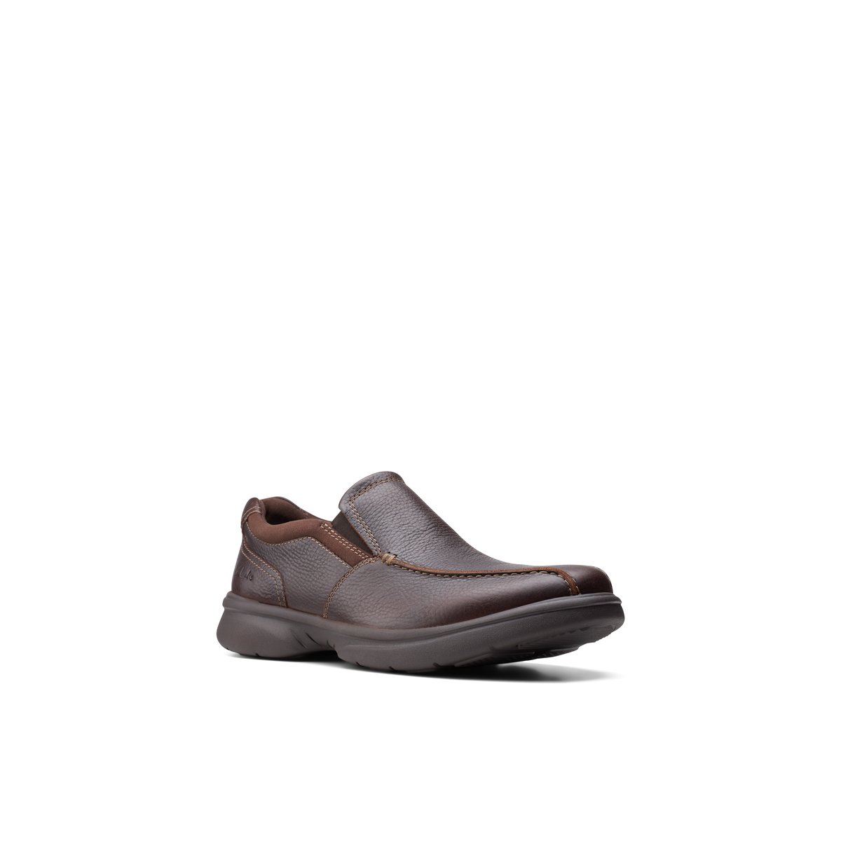 CLARKS-Bradley st-w-Chaussures décontractées - Talon plat - Marron