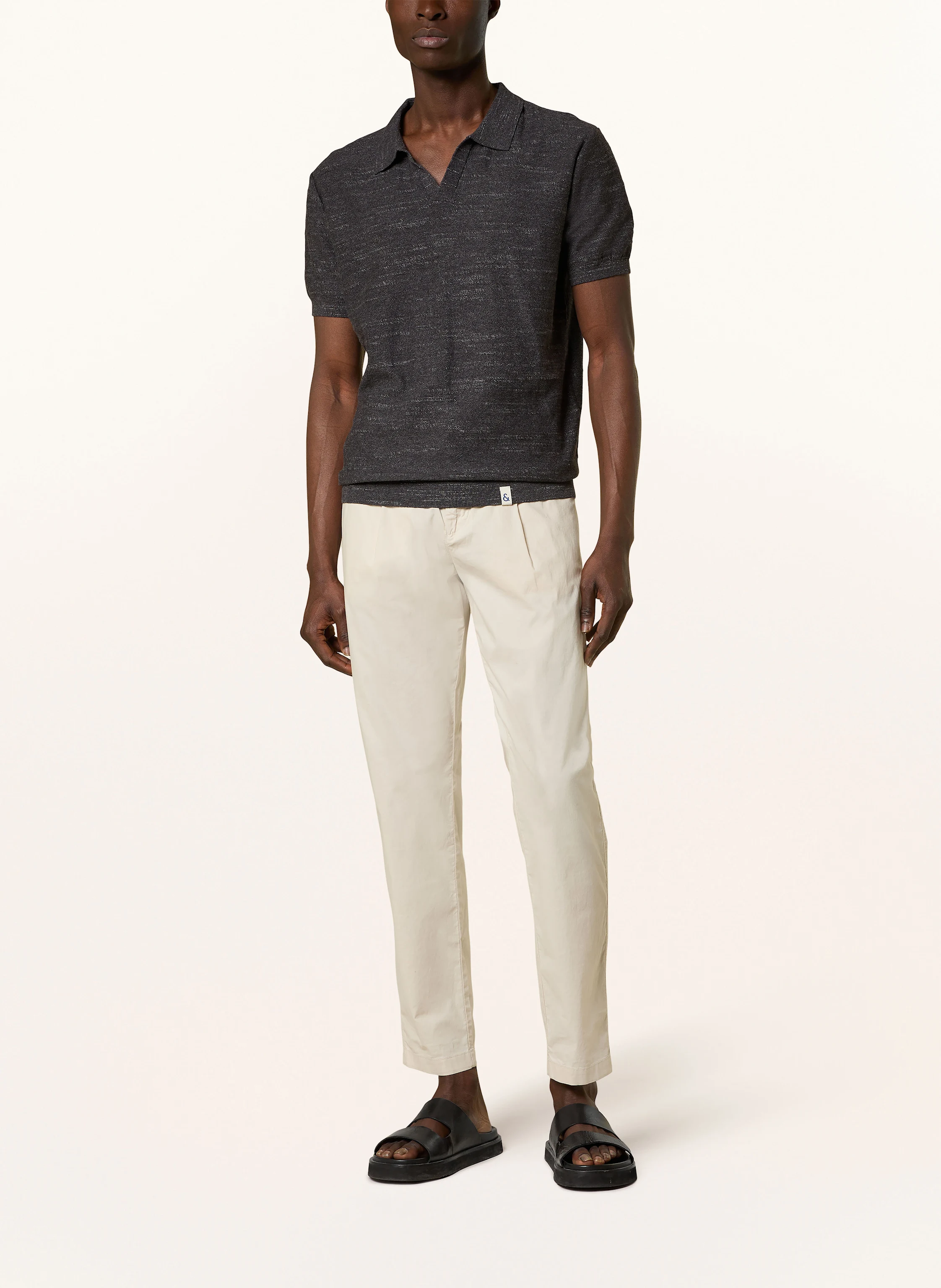 COLOURS & SONS Strick-Poloshirt