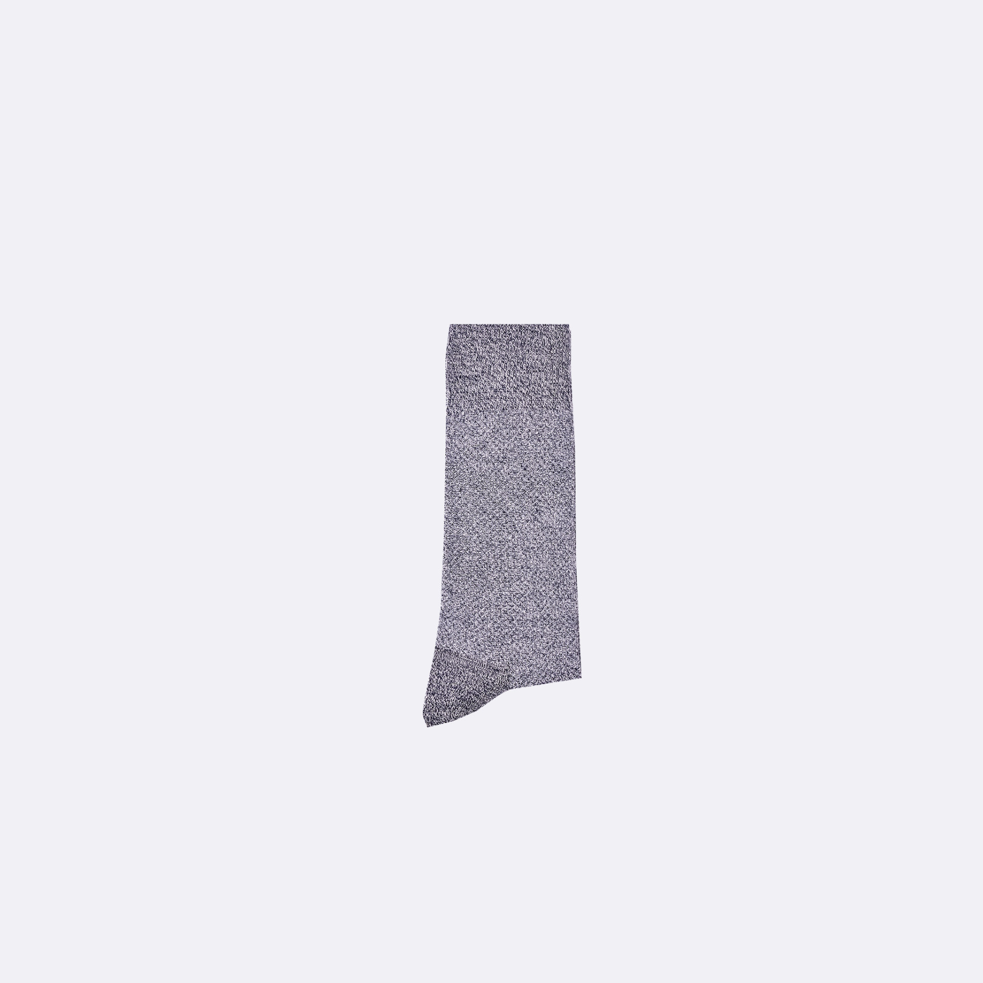 Chaussettes bleu marine & grise végan en coton et polyester recyclé - modèle Socks x3