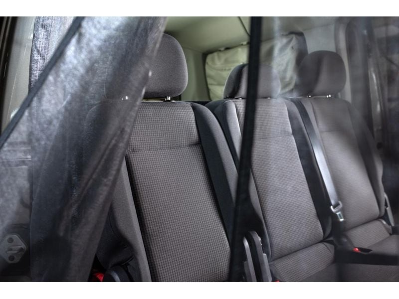 Van Quito Schiebetürenmoskitonetz, Magnet RV VW Caddy V Max Schiebetürenmoskitonetz Magnetreissverschluss, VW Caddy V Maxi / Ford Connect (lang), Maschenweite Fine-mesh, Beifahrerseite (rechts)
