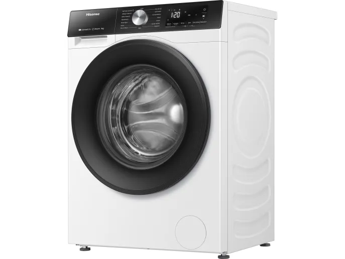 Hisense WF3S8043BW3, Front-læsning, 8 kg, B, 72 dB, 1400 rpm, A
