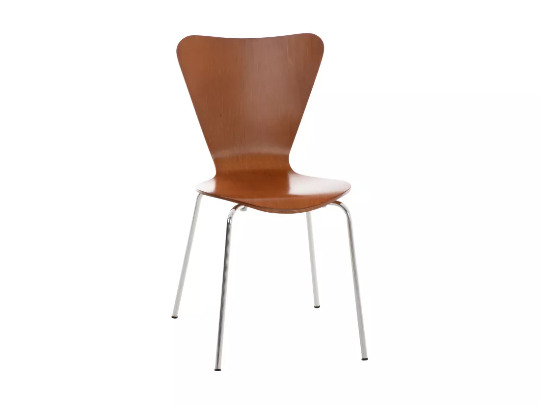 Chaise de conférence - Bois - Marron - Calisto