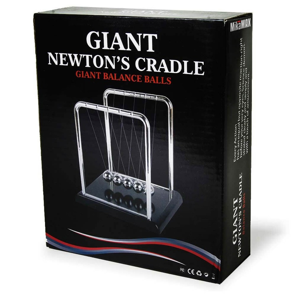 Giant Newton's Cradle - Træ & Stål Version