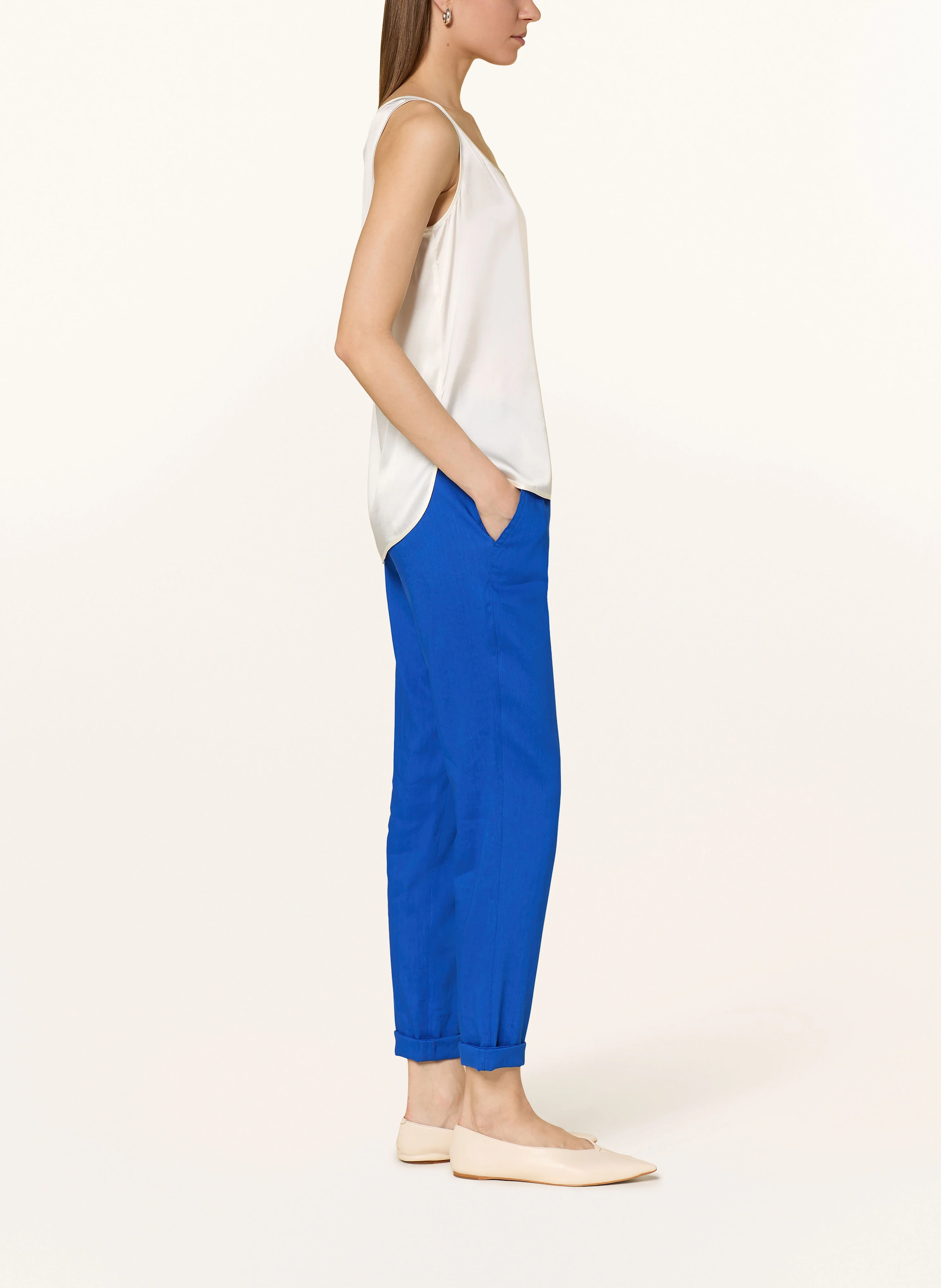MARC CAIN Hose RHODOS mit Leinen