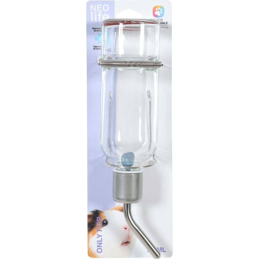 Biberon en verre pour cochon d'inde neolife 180 ml