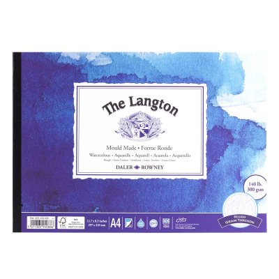 Daler Rowney Langton A4 Watercolour Rough Pad: 300 GSM