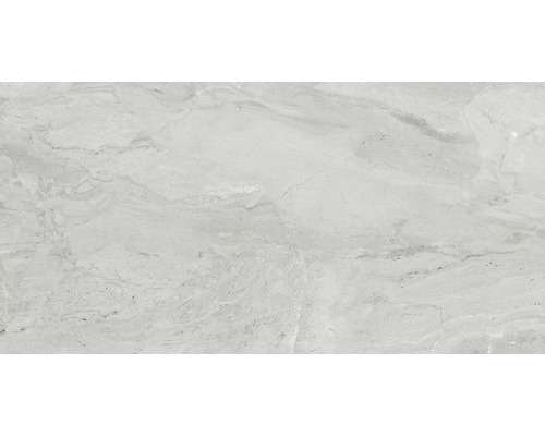 Porseleinen wand- en vloertegel Sicilia 80 x 160 x 0,97 cm Cenere gepolijst grijs