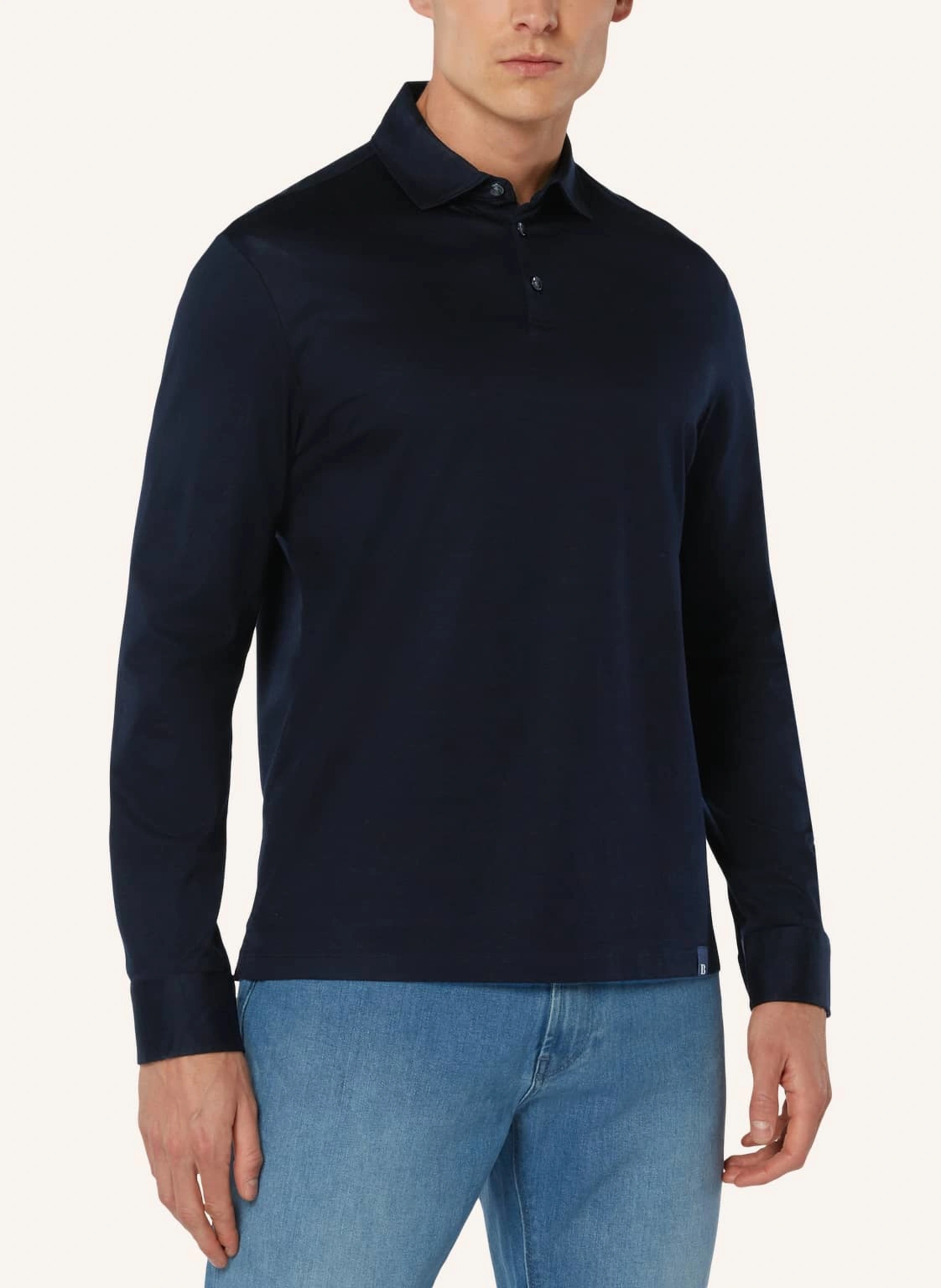 BOGGI MILANO Jersey-Poloshirt Regular Fit