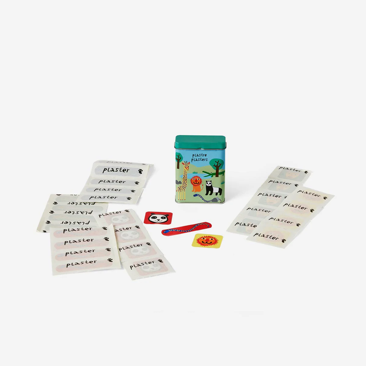 Plaster med dyretema - 30 stk
