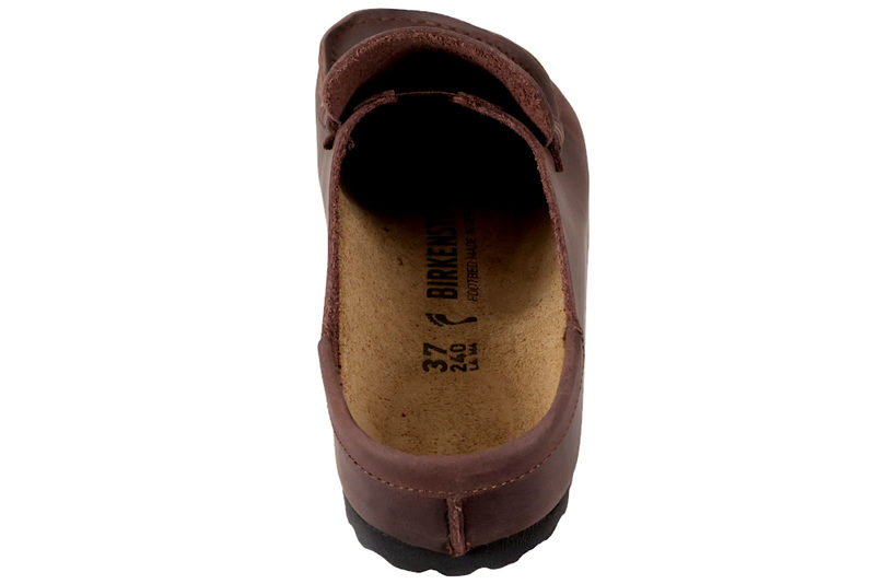 BIRKENSTOCK NAPLES WRAPPED HABANA SLENNTERS I BRUNT OLIERET SKIND