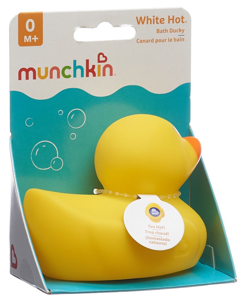 MUNCHKIN White Hot Badeente mit Wärme-Anzeige 1 Stk