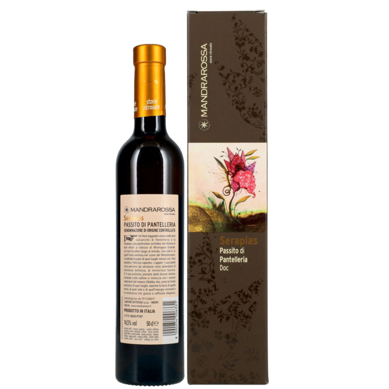 Passito di Pantelleria DOC Muscat Serapias Mandrarossa -50cl
