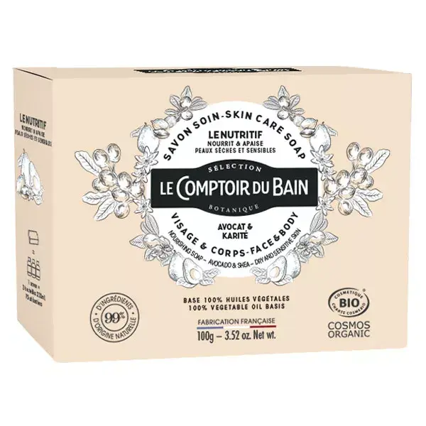 Sabonete Nutritivo Orgânico Le Comptoir du Bain 100g