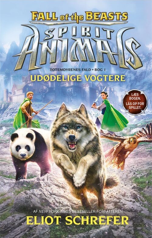 Spirit Animals - Totemdyrenes Fald:1 Udødelige Vogtere - Eliot Schrefer - Bog