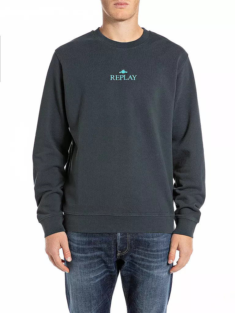 REPLAY Sweater grau