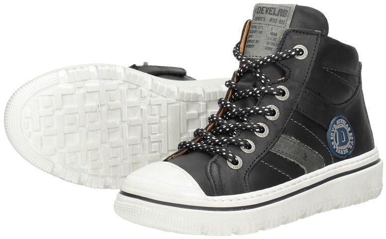 Develab Veterschoenen Hoog zwart