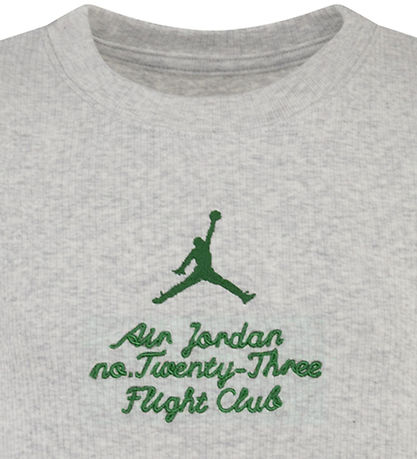 Jordan T-Shirt - Rib - Light Grau Heather