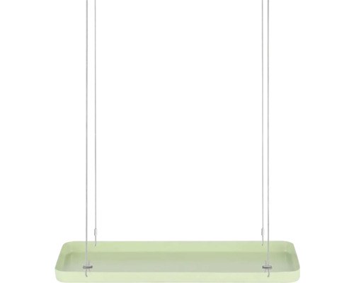 Esschert's Garden S tablethouder, 38 x 15 x 2 cm, metaal/kunststof, rechthoekig, groen