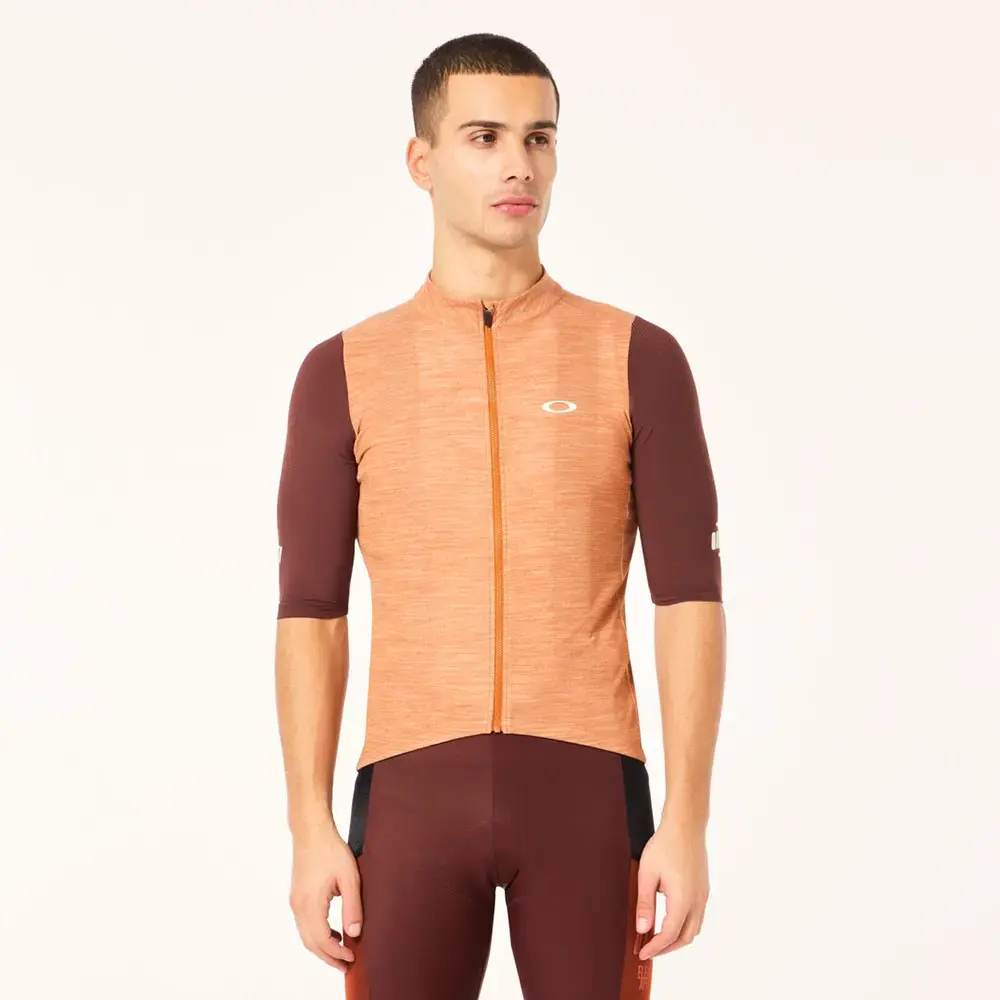 Oakley Off Grid Gravel Fietsshirt Korte Mouwen Oranje/Bruin Heren