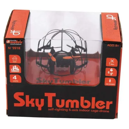 df Models SkyTumbler RTF Indoor Cage Drone
