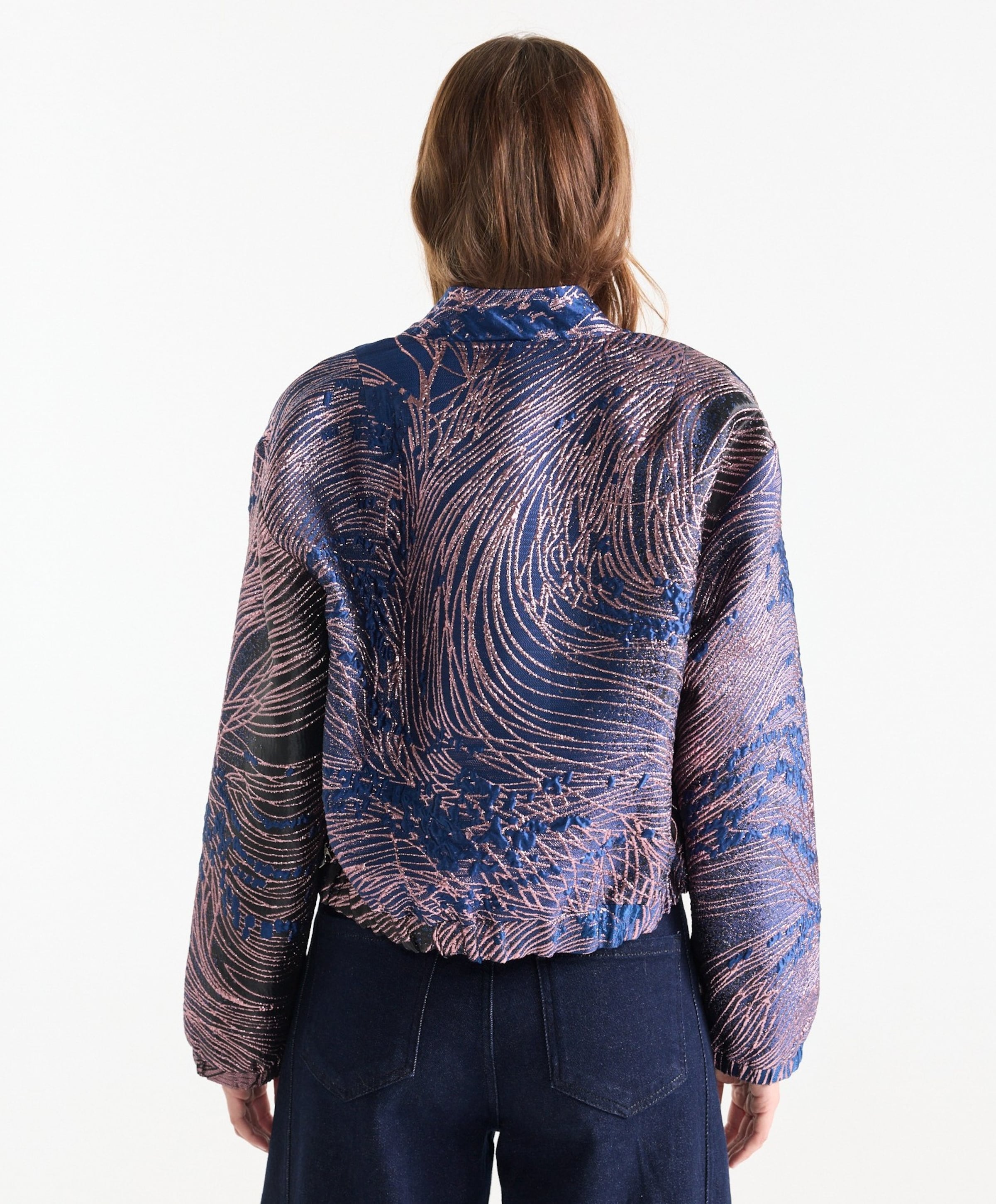 JANSEN Amsterdam Dames jas blauw