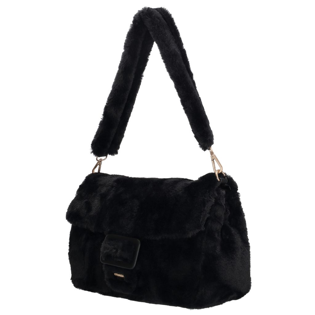 Charm London Alaska Schoudertas Overslag Zwart