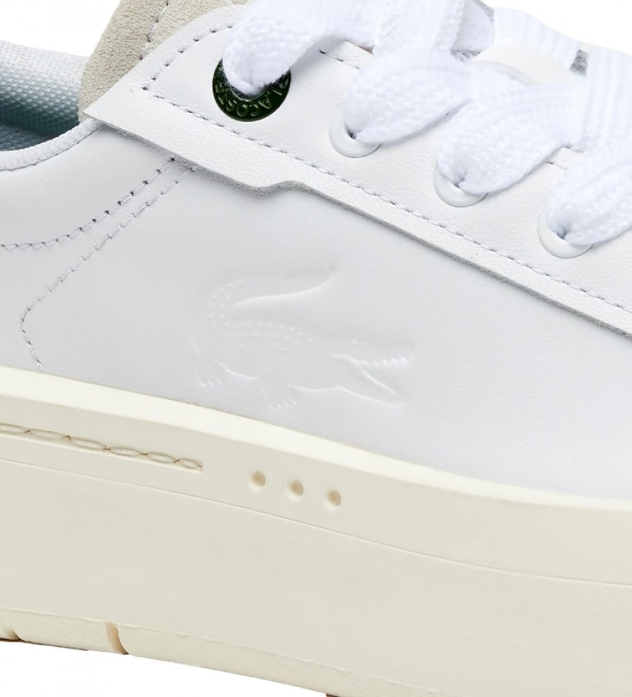 Tênis Lacoste Carnaby de couro, branco