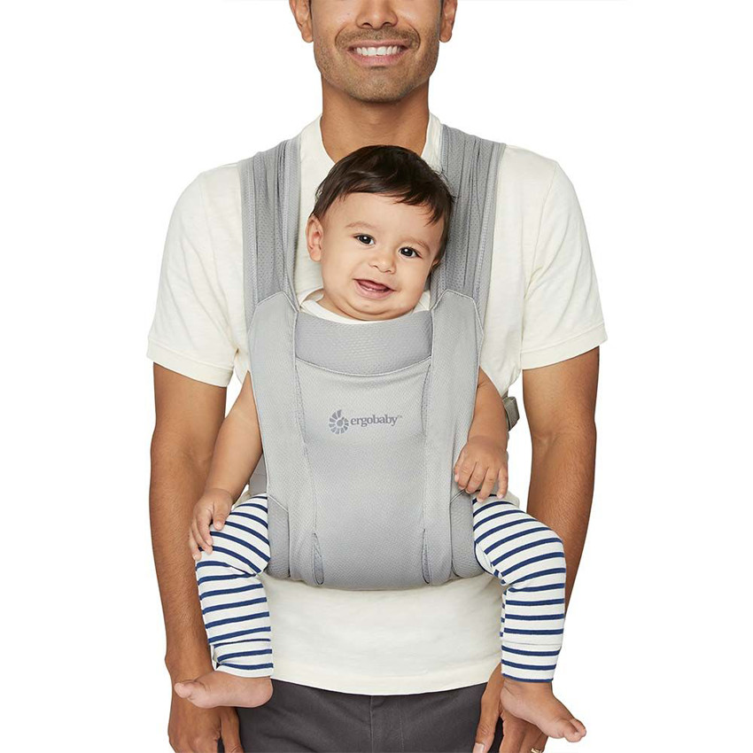 Porte-bébé Embrace Soft Air Mesh - Gris clair