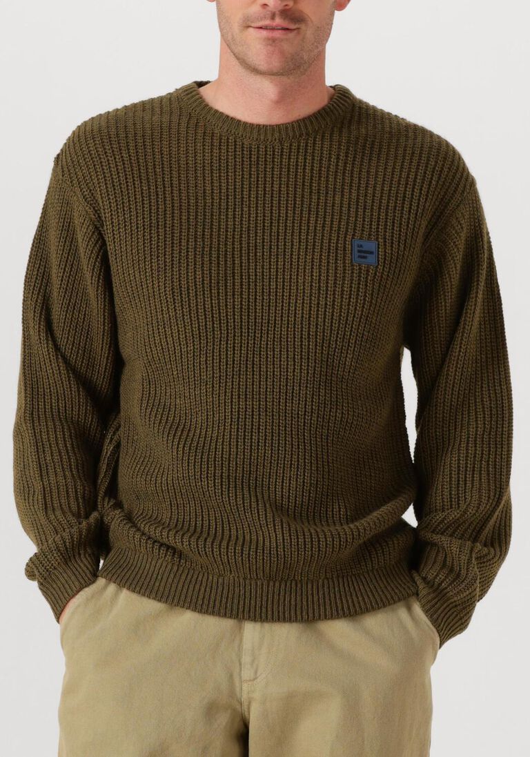 khaki american vintage trui crashway crew